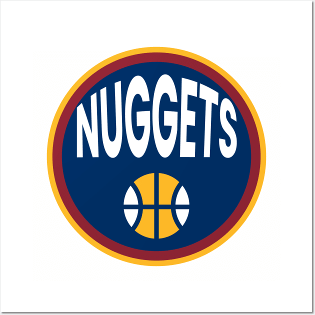 nuggets basketball Wall Art by ALSPREYID